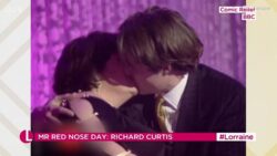 Richard Curtis doesn’t think Hugh Grant and Dawn French’s intense Comic Relief kiss would be allowed today