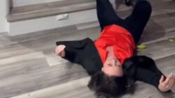 Strictly Come Dancing’s Shirley Ballas falls down stairs while recreating Aladdin scene for TikTok routine