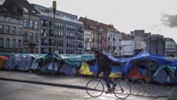 Asylum seekers sleeping rough in Brussels for months, as the city’s migrant crisis grows