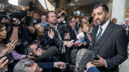 Scottish parliament confirms Humza Yousaf as new first minister