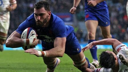 France thrashes England in record 53-10 win in Six Nations
