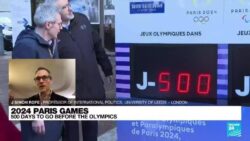 Paris preparations ‘in pretty good shape’ 500 days before Games, sports diplomacy expert says