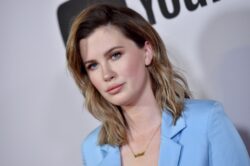Ireland Baldwin rocks electric pink wig during star-studded baby shower at strip club