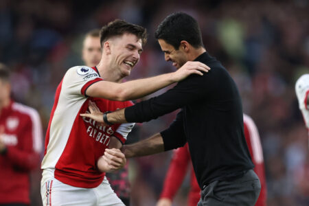 Mikel Arteta sends message to Kieran Tierney amid Arsenal exit speculation