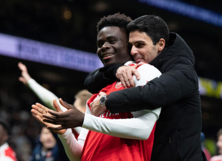 Bukayo Saka has ‘a lot of room for improvement’ insists Arsenal boss Mikel Arteta