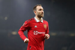 Christian Eriksen nearing Manchester United return after stepping up recovery from ankle injury