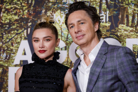 Florence Pugh and Zach Braff look chummy at premiere of A Good Person after split