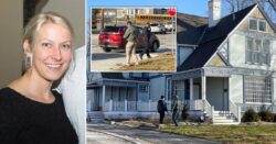 Cops raid estranged husband’s home after mum of 3 found dead