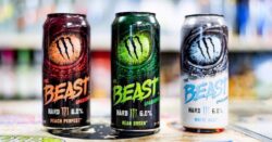 Monster Energy has released a range of alcoholic drinks