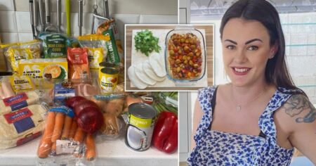 Mum-of-three shares how she feeds her family of five for £15 a week