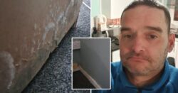 Disabled man says ‘green mould’ has ‘eaten chunks’ from his furniture