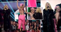 Avril Lavigne doesn’t mess around as she tells topless stage invader at Juno Awards to ‘get the f*** off’