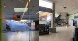 Mall roof collapses after heavy snowfall