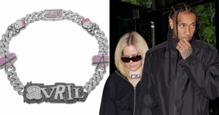 Avril Lavigne ‘gifted ,000 necklace from new man Tyga’ following split from fiance Mod Sun