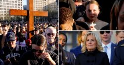 Hundreds gather at vigil to honour six killed in Nashville school shooting