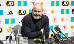Scotland manager Steve Clarke announces number 1 shirt up for grabs ahead of Euros