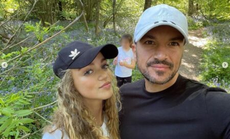 Peter Andre a ‘happy pops’ as daughter Princess follows mum Katie Price into modelling business with PLT deal