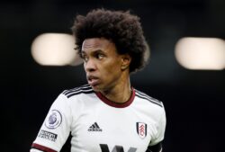 Willian misses Fulham’s Premier League clash with Arsenal due to back injury