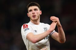 Gary Neville warns Manchester United over Declan Rice transfer