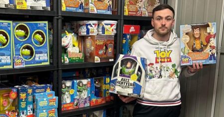 Toy Story fan with collection of memorabilia worth £40,000 now plans to sell it all