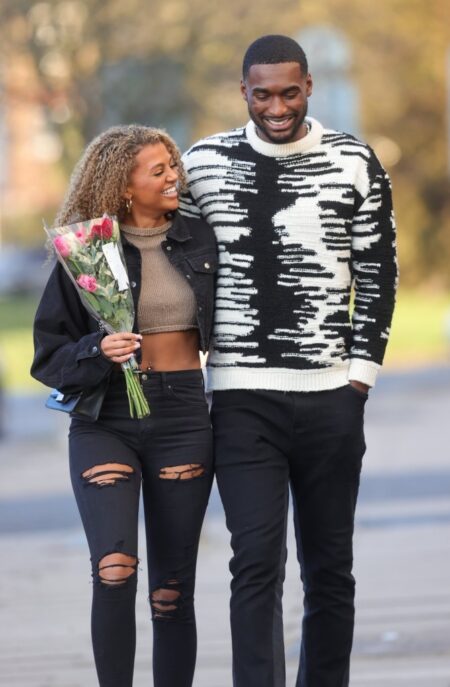 Love Island’s Zara Lackenby-Brown and Jordan Odofin look smitten as they confirm they’re dating