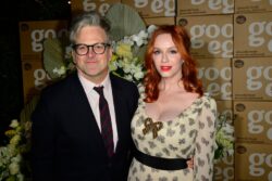Christina Hendricks engaged to partner George Bianchini after they ‘proposed to each other’