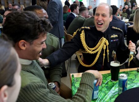 Prince William’s gone out on the lash with the lads for St Patrick’s Day