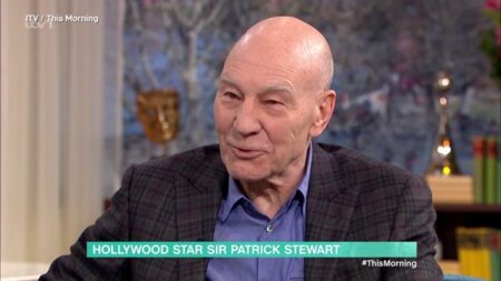 Sir Patrick Stewart reveals his agent didn’t think he’d make it past the first season of Star Trek