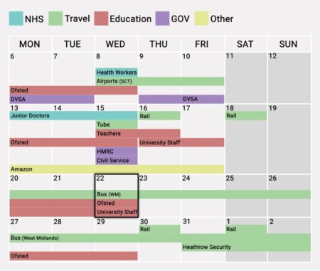 Who’s on strike today and how will it affect you? Daily update for March 22