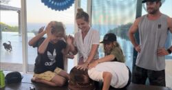 Chris Hemsworth and Elsa Pataky under fire for pushing son’s face into cake in birthday tradition