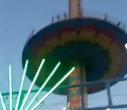 Children among 15 injured after fairground ride collapsed when cable broke