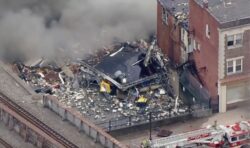 Two dead and nine missing after huge explosion at chocolate factory