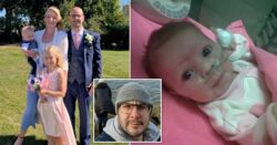 Dad running London marathon in honour of brave daughter who had life-saving heart surgery at 20 days old