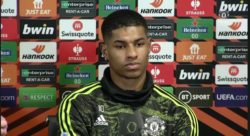 Marcus Rashford hits back at ‘nonsense’ claims Manchester United ‘gave up’ during 7-0 defeat to Liverpool