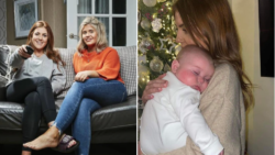 Gogglebox’s Abbie Lynn shrieks with joy as she’s asked to be godmother to bestie Georgia Bell’s baby in adorable moment