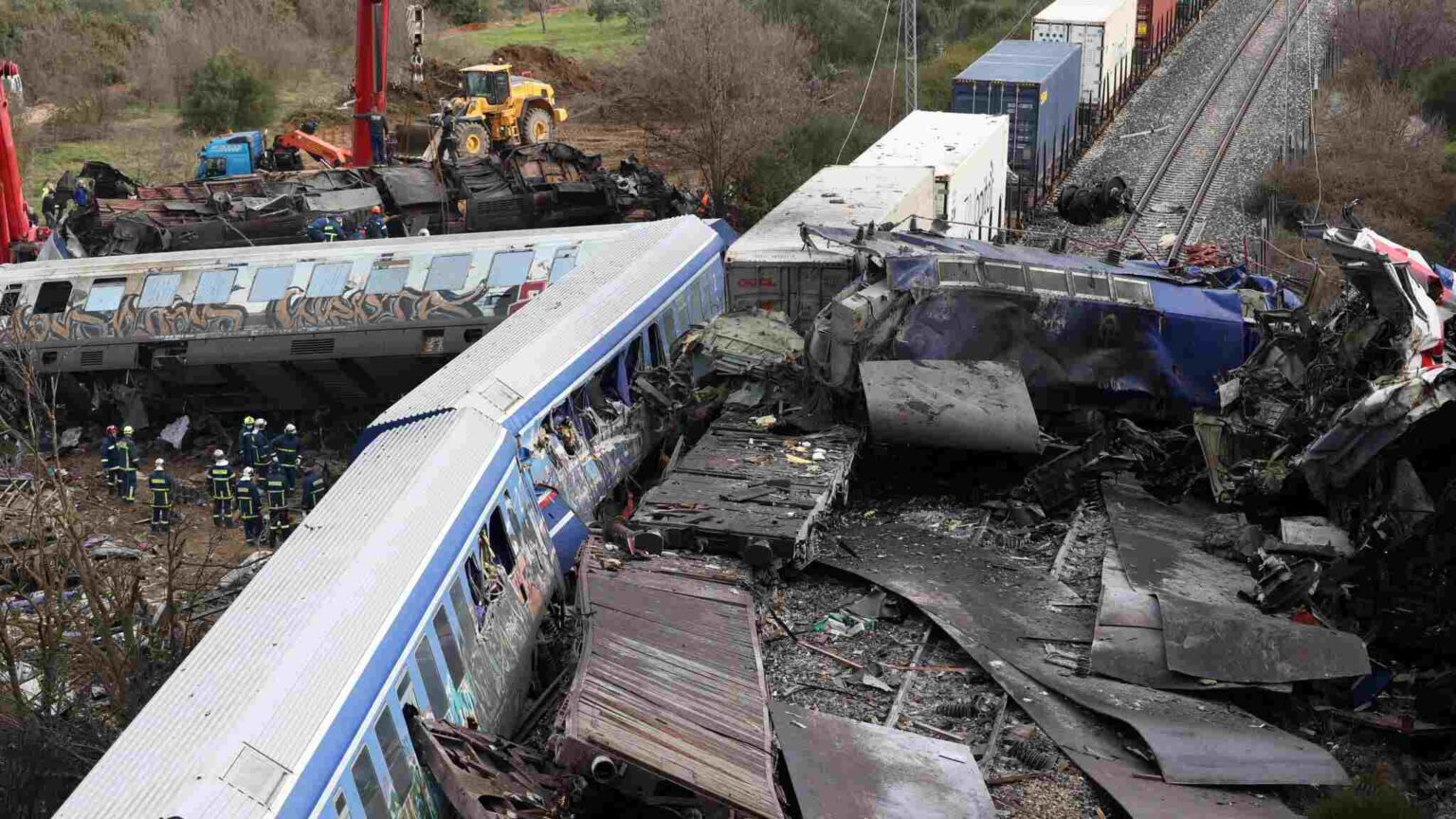 Greece train crash: Angry protests erupt after disaster