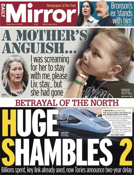 Daily Mirror - Huge shambles 2