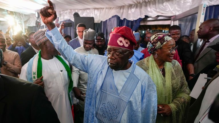 Tinubu wins Nigeria presidential election