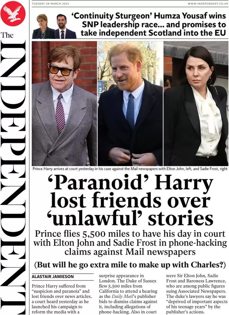 Prince Harry vs the press: The newspapers react