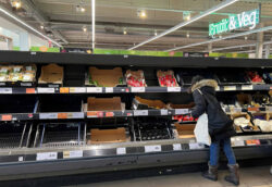 UK supermarket inflation hits record high