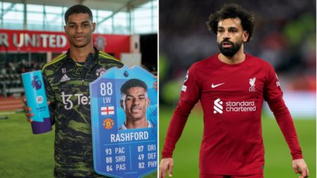 Marcus Rashford equals Mohamed Salah record after winning Premier League Player of the Month