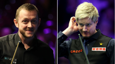 Neil Robertson feels just one player has played well this season as Mark Allen points finger at table-fitters