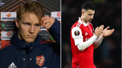 Martin Odegaard sends message to Gabriel Martinelli after penalty miss sends Arsenal out of Europa League