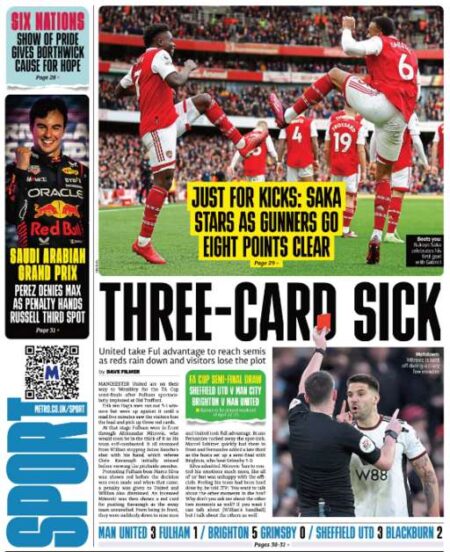 Metro Sport – ‘Three-Card Sick’