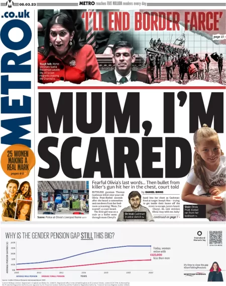 Metro - Olivia trial: Mum, I’m scared