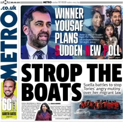 The Metro – Strop the boats