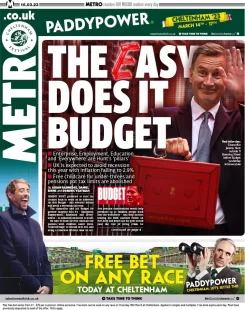 Metro – The easy does it budget 