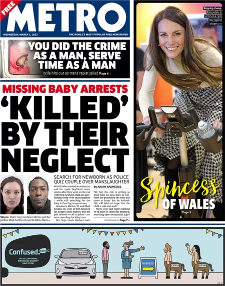 Metro - ‘Killed by their neglect’