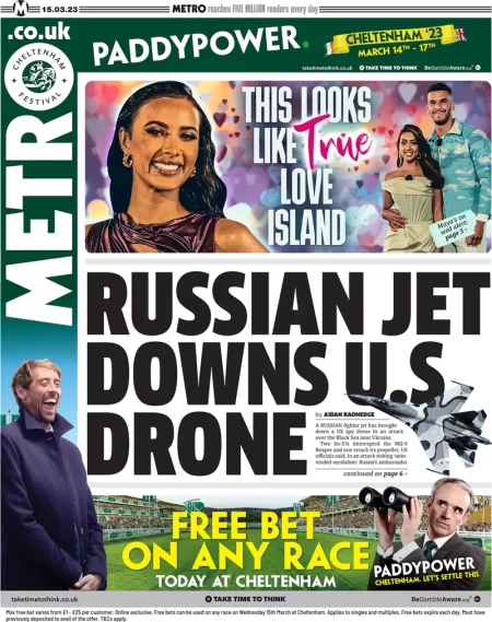 Metro- Russian jet downs US drone