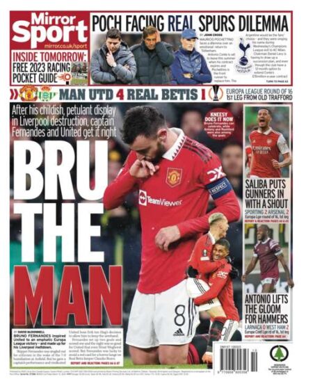 Mirror Sport - 'Bru the man'